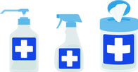 Reinigungsalkohol stellt Infektions-Verhinderung gegen breite Palette von Mikroorganismen zur Verfügung