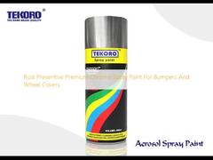 Rust Preventive Premium Chrome Spray Paint For Bumpers And Wheel Covers