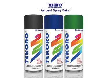 Mehrfarbige rostfeste Sprühfarbe für Zäune und Handwerk Sprühverhältnis 99% Farbsystem Acryl